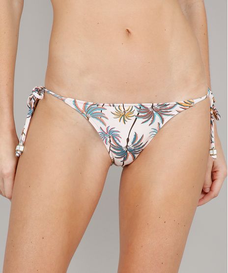 Biquini-Calcinha-Tanga-Estampado-Tropical-com-Protecao-UV50--Bege-9555832-Bege_1