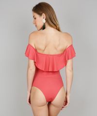 Maio-Body-Ombro-a-Ombro-com-Babados-Texturizado-Sem-Bojo-Com-Protecao-UV-50-Coral-9564132-Coral_2