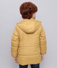Jaqueta-Infantil-Puffer-com-Bolsos-e-Capuz-Mostarda-9361024-Mostarda_2