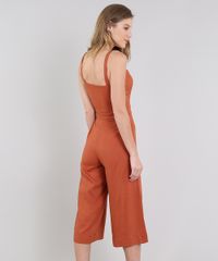 Macacao-Feminino-Pantacourt-com-Linho-e-Botoes-Alca-Media-Cobre-9577427-Cobre_2