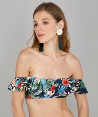Biquini-Top-Ciganinha-Estampado-de-Folhagens-com-Protecao-UV50--Azul-Marinho-9564130-Azul_Marinho_1