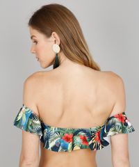 Biquini-Top-Ciganinha-Estampado-de-Folhagens-com-Protecao-UV50--Azul-Marinho-9564130-Azul_Marinho_2