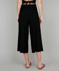 Calca-Feminina-Pantacourt-Canelada-com-Amarracao-Preta-9588310-Preto_2