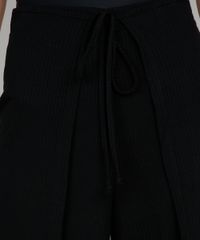 Calca-Feminina-Pantacourt-Canelada-com-Amarracao-Preta-9588310-Preto_4