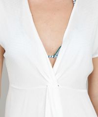 Saida-de-Praia-Feminina-Midi-com-No-e-Fenda-Manga-Curta-Off-White-9569826-Off_White_4