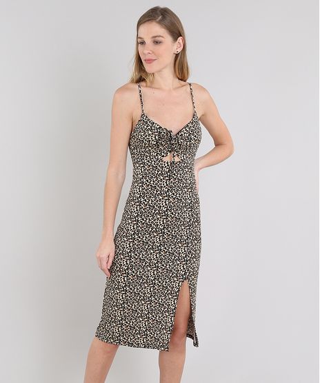 Vestido-Feminino-Midi-Estampado-Animal-Alca-Fina-Bege-Claro-9596217-Bege_Claro_1