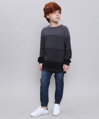 Sueter-Infantil-em-Trico--Cinza-Mescla-Escuro-9368830-Cinza_Mescla_Escuro_3 Sueter-Infantil-em-Trico--Cinza-Mescla-Escuro-9368830-Cinza_Mescla_Escuro_3