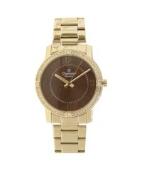 Kit-de-Relogio-Champion-Feminino-Analogico---Colar---Brinco---CN29301N-W-Dourado-8523696-Dourado_3