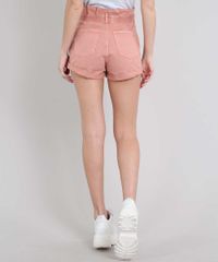 Short-Jeans-Feminino-Clochard-com-Barra-Dobrada--Rose-9594606-Rose_2