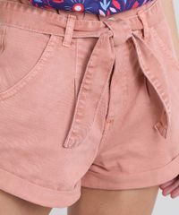Short-Jeans-Feminino-Clochard-com-Barra-Dobrada--Rose-9594606-Rose_4