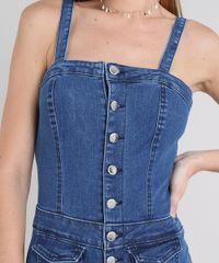 Macacao-Jeans-Feminino-Com-Botoes-Alcas-Medias-Azul-Escuro-9594634-Azul_Escuro_4