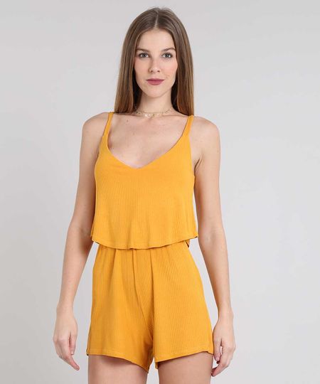 Macaquinho-Feminino-com-Babado-Alca-Media-Mostarda-9586169-Mostarda_1