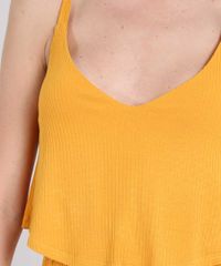 Macaquinho-Feminino-com-Babado-Alca-Media-Mostarda-9586169-Mostarda_4