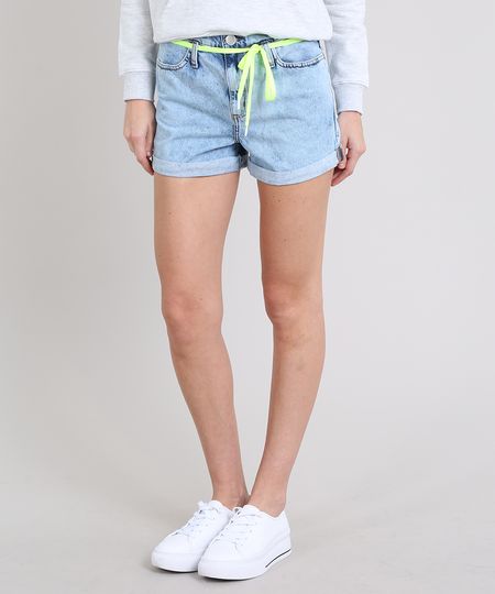 Short-Jeans-Feminino-Mom-com-Cadarco-Barra-Dobrada-Azul-Claro-9573585-Azul_Claro_1