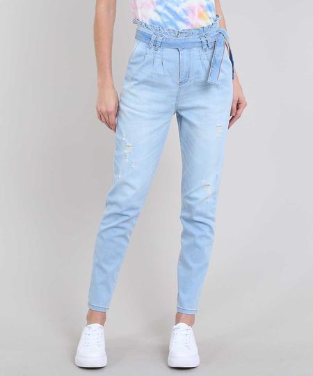 calça sawary feminina c&a