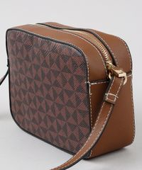 Bolsa-Feminina-Transversal-Pequena-Estampada-Geometrica-Marrom-9360379-Marrom_4