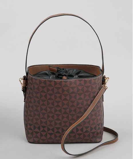 Bolsa-Bucket-Feminina-Media-Estampada-Geometrica-Marrom-9360380-Marrom_1