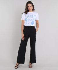 T-Shirt-Feminina-de-Banda-Mindset-Queen-Manga-Curta-Decote-Redondo-Branca-9638055-Branco_3
