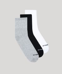 Kit-de-3-Meias-Masculina-D-uomo-Cano-Medio-Multicor-9629734-Multicor_1