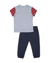Conjunto-de-Camiseta-Cinza-Mescla---Calca-em-Moletom-Azul-Marinho-8341568-Azul_Marinho_2