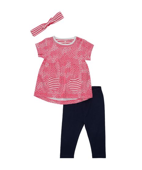 Body-Estampado-Floral-em-Algodao---Sustentavel---Faixa-de-Cabelo-Rosa-8343921-Rosa_1