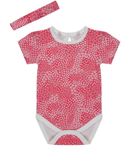 Body-Estampado-Floral-em-Algodao---Sustentavel---Faixa-de-Cabelo-Rosa-8343942-Rosa_1