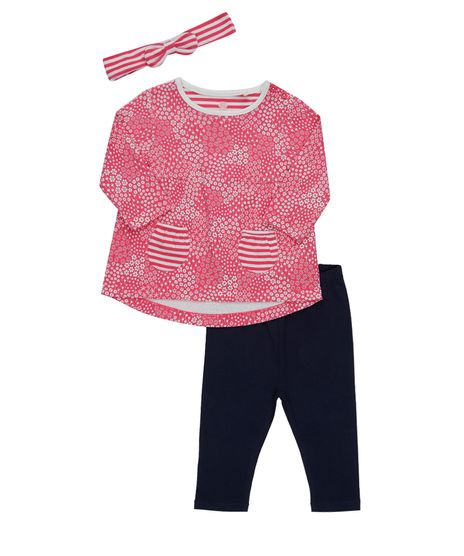 Conjunto-de-Blusa-Estampada-Floral---Calca-Azul-Marinho---Faixa-de-Cabelo-Rosa-8344067-Rosa_1
