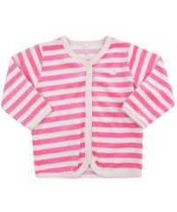 Cardigan-Listrado-em-Plush-de-Algodao---Sustentavel--Rosa-8479618-Rosa_1