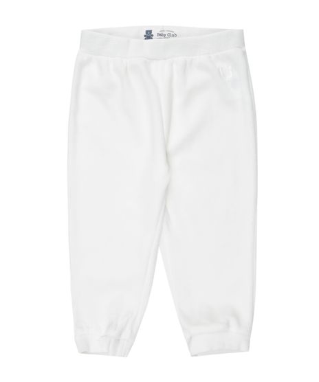 Calca-Unissex-em-Plush-de-Algodao---sustentavel-Branca-8479340-Branco_1