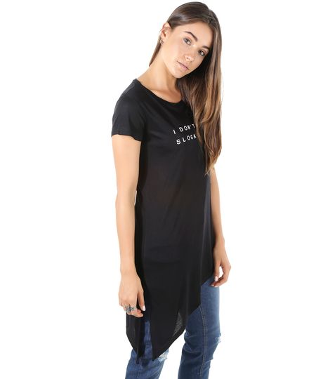 Blusa-Assimetrica--Slogan-Tees--Preta-8553003-Preto_1 Blusa-Assimetrica--Slogan-Tees--Preta-8553003-Preto_1