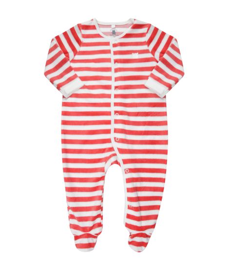 Macacao-Unissex-Listrado-em-Plush-de-Algodao---Sustentavel-Vermelho-8480985-Vermelho_1