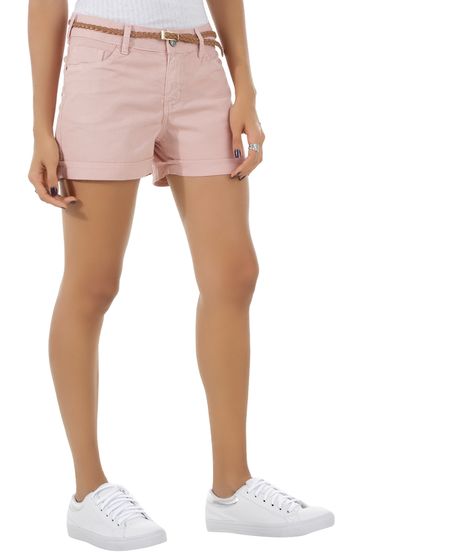 Short-Jeans-Reto-com-Cinto-Rosa-Claro-8544986-Rosa_Claro_1