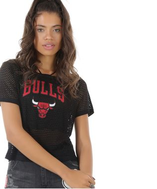 Blusa-Cropped-NBA-Chicago-Bulls-Preta-8543572-Preto_1