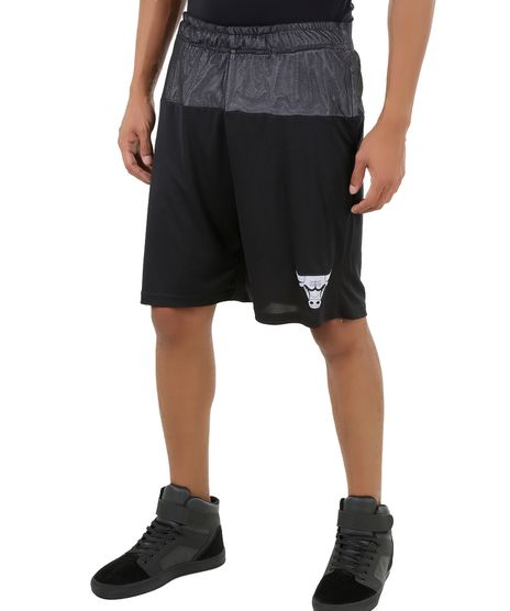 Bermuda-NBA-Chicago-Bulls-Preta-8525780-Preto_1
