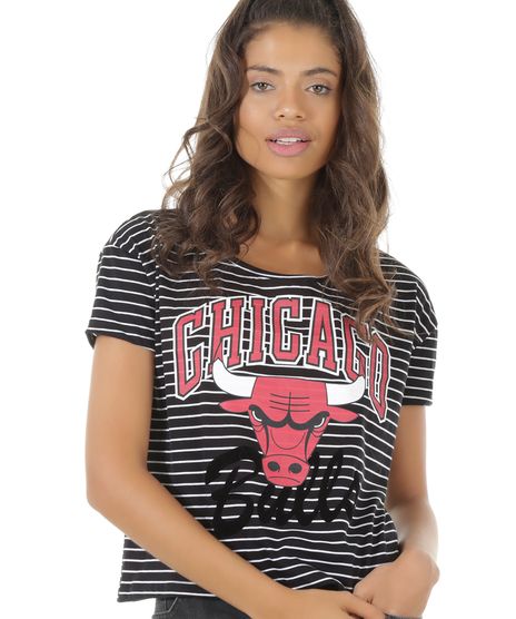 Blusa-Listrada-NBA-Chicago-Bulls-Preta-8510476-Preto_1