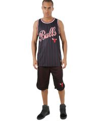 Bermuda-NBA-Chicago-Bulls-Preta-8525794-Preto_3