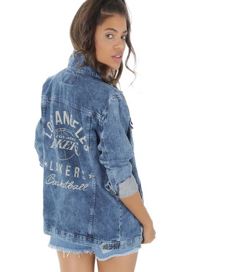 Jaqueta-Jeans-NBA-Los-Angeles-Lakers-Azul-Medio-8549474-Azul_Medio_1