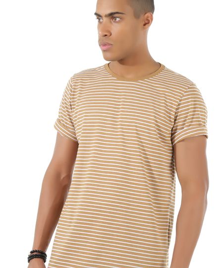Camiseta-Listrada-Caramelo-8540920-Caramelo_1 Camiseta-Listrada-Caramelo-8540920-Caramelo_1
