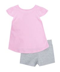 Conjunto-de-Blusa-Rosa---Short--Cinza-Mescla-8503762-Cinza_Mescla_2