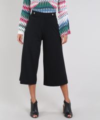 Calca-Feminina-Pantacourt-com-Martingale-e-Botao-Preta-9569394-Preto_1