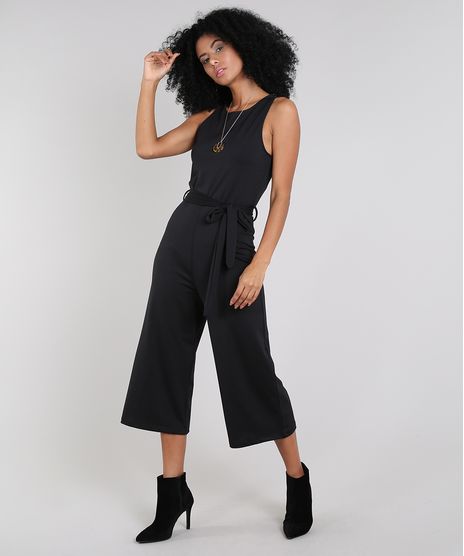 Macacao-Feminino-Pantacourt-com-Faixa-para-Amarrar-Sem-Manga-Preto-9571932-Preto_1