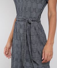 Macacao-Feminino-Pantacourt-Estampado-Xadrez-Manga-Curta-Cinza-Mescla-9577379-Cinza_Mescla_4