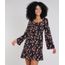 Vestido-Feminino-Curto-Estampado-Paisley-com-Tassel-Manga-Sino-Preto-9575912-Preto_1