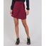 Saia-Feminina-Curta-com-Transpasse-e-Fivela-Vinho-9569398-Vinho_1
