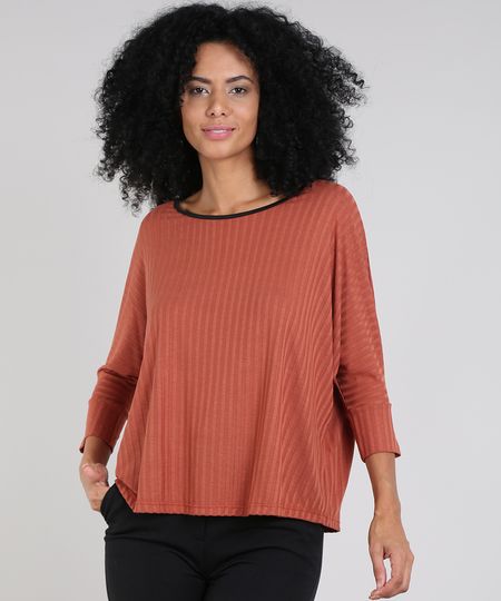 Blusa-Feminina-Oversized-Canelada-Manga-7-8-Decote-Redondo-Cobre-9561503-Cobre_1 Blusa-Feminina-Oversized-Canelada-Manga-7-8-Decote-Redondo-Cobre-9561503-Cobre_1