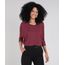 Blusa-Feminina-Oversized-Canelada-Manga-7-8-Decote-Redondo-Vinho-9561503-Vinho_1