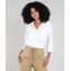 Camisa-Feminina-com-Bolsos-Manga-7-8-Off-White-9450872-Off_White_1