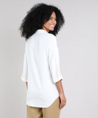 Camisa-Feminina-com-Bolsos-Manga-7-8-Off-White-9450872-Off_White_2