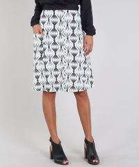 Saia-Feminina-Estampada-em-Linho-com-Bolsos-e-Botoes-Off-White-9471212-Off_White_1