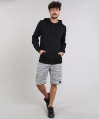 Bermuda-Masculina-Relaxed-em-Moletom-Cinza-Mescla-9552399-Cinza_Mescla_3